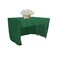 Fitted Rectangular Tablecloth 48 x 30 Polyester Poplin Open Back Design